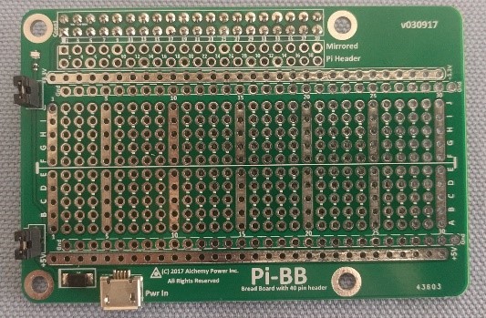 Pi-BB, powered breadboard